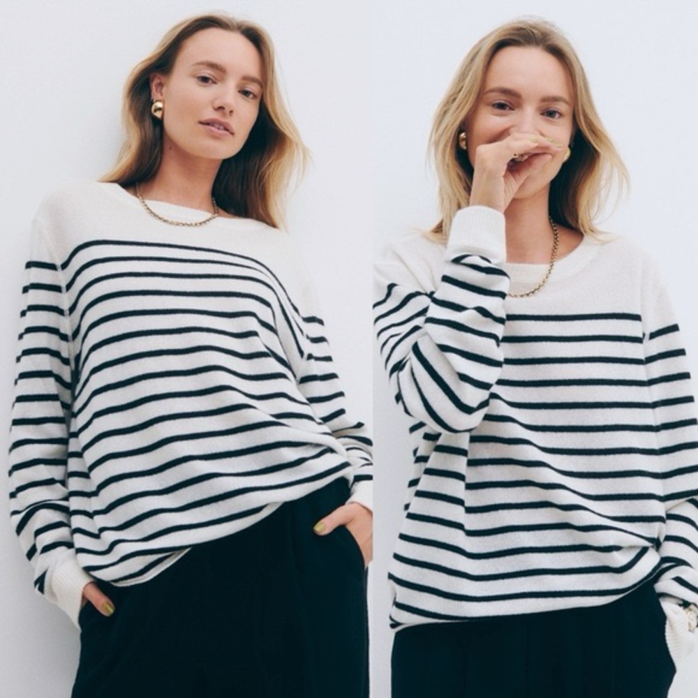 Reformation Cream Knit Sweater - Picture 1 of 5